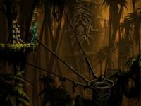 une photo d'Ã©cran de Oddworld - L exode d Abe sur Sony Playstation